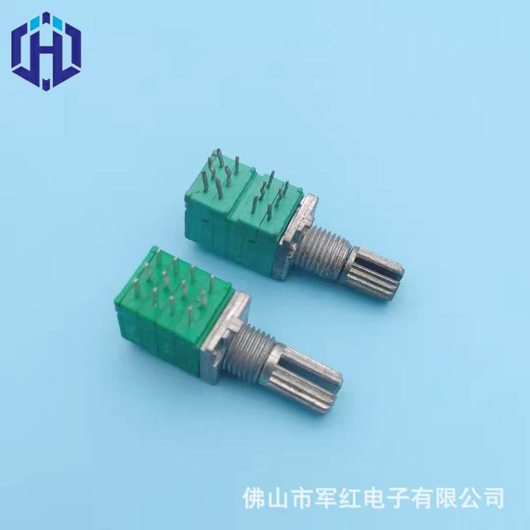 097多联旋转密封电位器汽车音响高端功放音量音频电阻高端音响