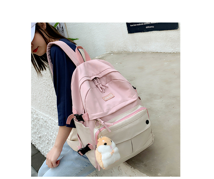 Cute Schoolbag Korean Version Of High School Students Soft Sister Japanese Primary Large-capacity Backpack display picture 28