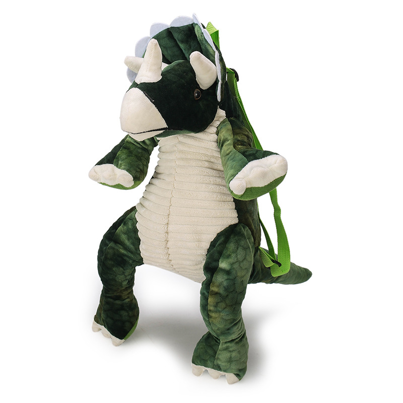 2020 nuevo estilo coreano ins bolso de los niños Super lindo dinosaurio mejorado felpa ligero fabricante