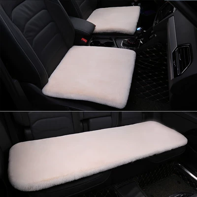 Car Seat Cushion Imitation Rabbit Fur: Wool pad