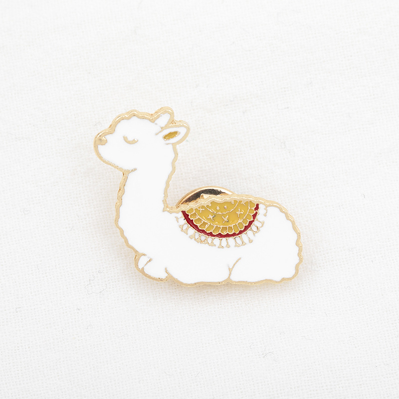 New Fashion Alpaca Alloy Drip Brooch display picture 5