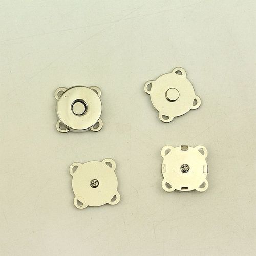Wholesale 18mm Magnetic Buttons with Magnets, Accessory Hardware for Handbags, Magnetic Clover Buttons with Magnetic Clips