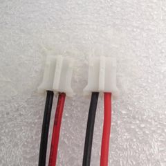 PH2.0mm pitch pin connector terminal soldering wire connection harness 70mm length 2.0-2P male terminal wire
