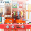 Kitchen, toy, realistic set, big children's family kitchenware, 3 years