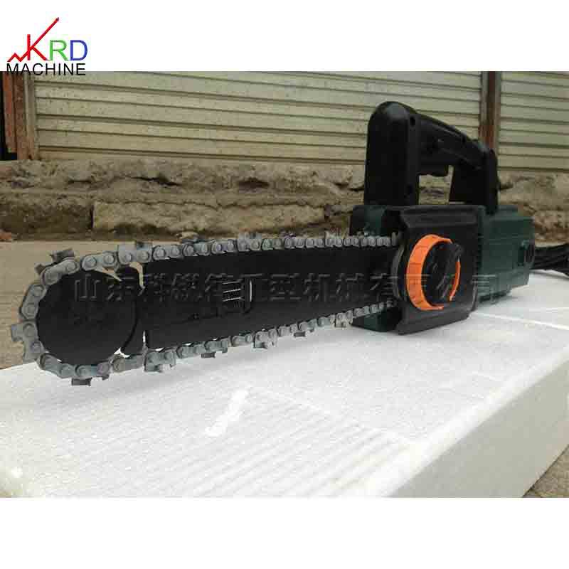 电动加气砖切割锯 合金链条泡沫砖切割机 手持空心砖红砖切砖机