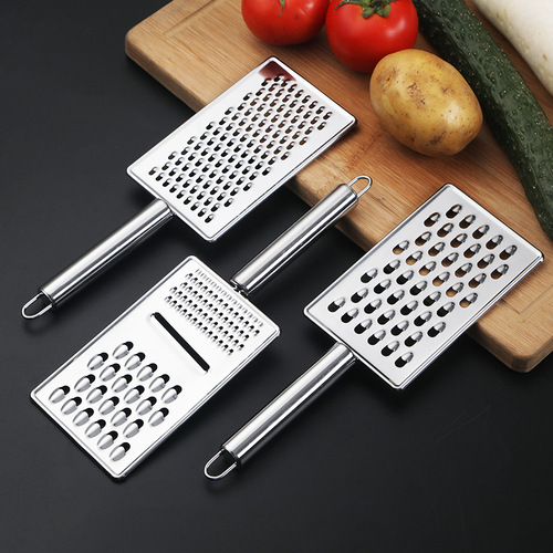 Multifunctional Shredder Kitchen Gadget Set Stainless Steel Cheese Shredder Cheese Grater Zester Lemon Shredder