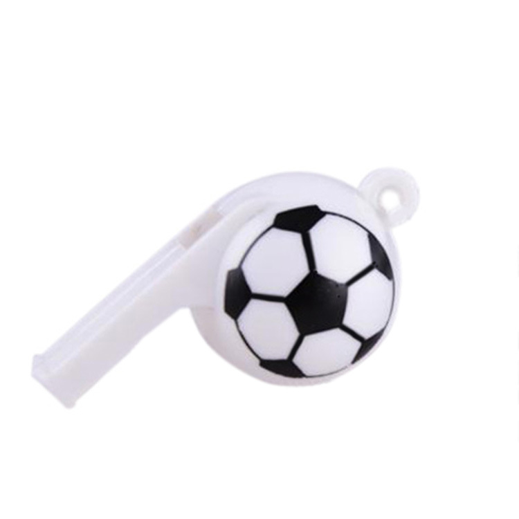 辦公文化禮品幼兒童玩具裁判比賽聚會戶外助威白色足球塑料口哨子