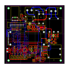 单片机开发电路板方案设 控制方案 北京电路板抄板电暖风控制板
