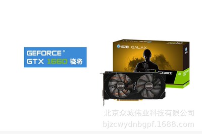 影驰（Galaxy）GeForce GTX1660 骁将6G GDDR5台式机电竞游戏显卡|ms
