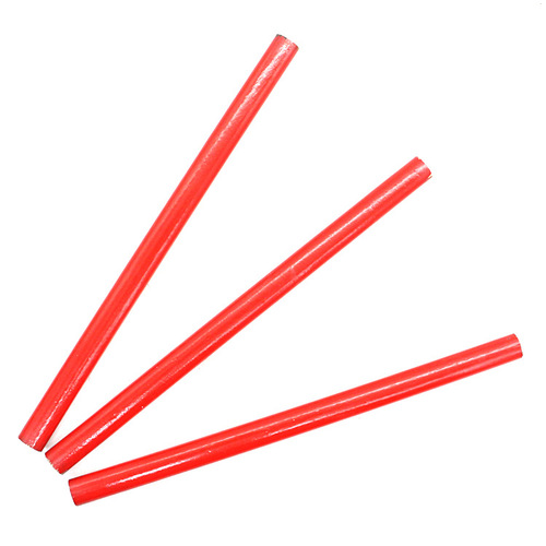 Shancheng brand woodworking oval pencil engineering drawing special marker black thick core marking anti-rolling pencil