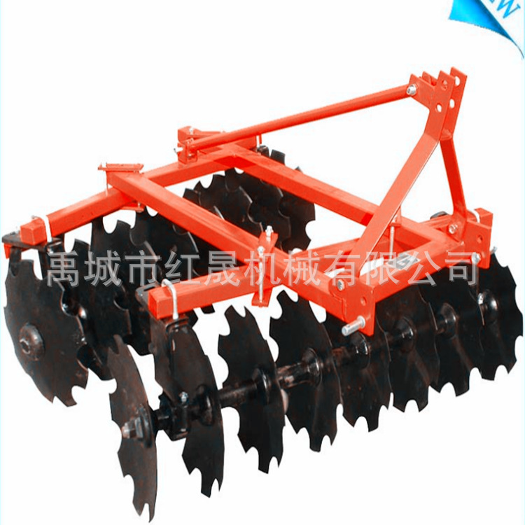 轻型圆盘耙厂家批发18片圆盘耙1BQX 1.7三点悬挂轻型圆盘耙缺口耙