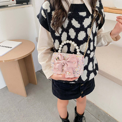 New Girl's Wallet Princess Fashion Cute Kids Bags Crossbody Bag Children Single Shoulder Bag Kids Bags