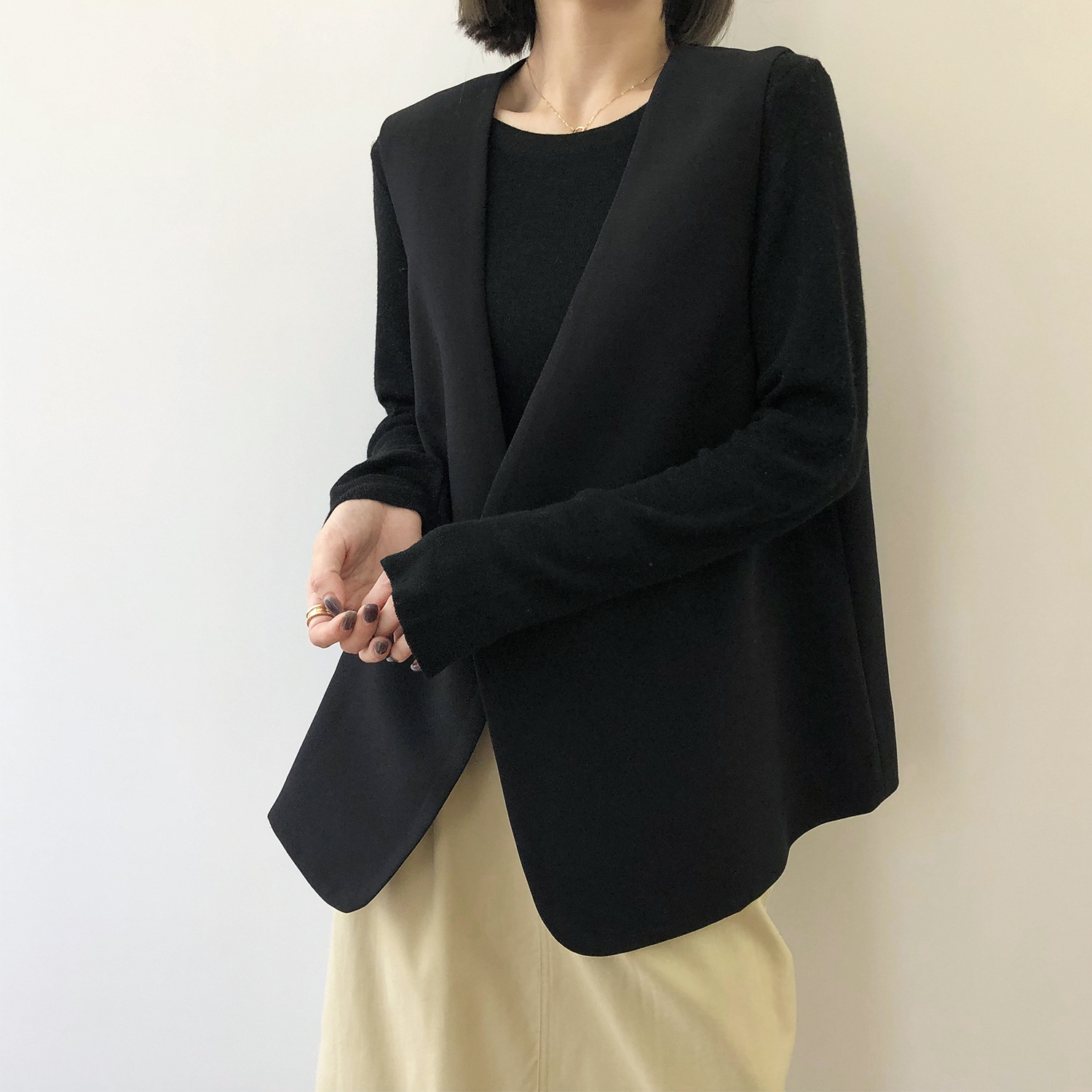 Gilet femme en Matière de costume - Ref 3434781 Image 3