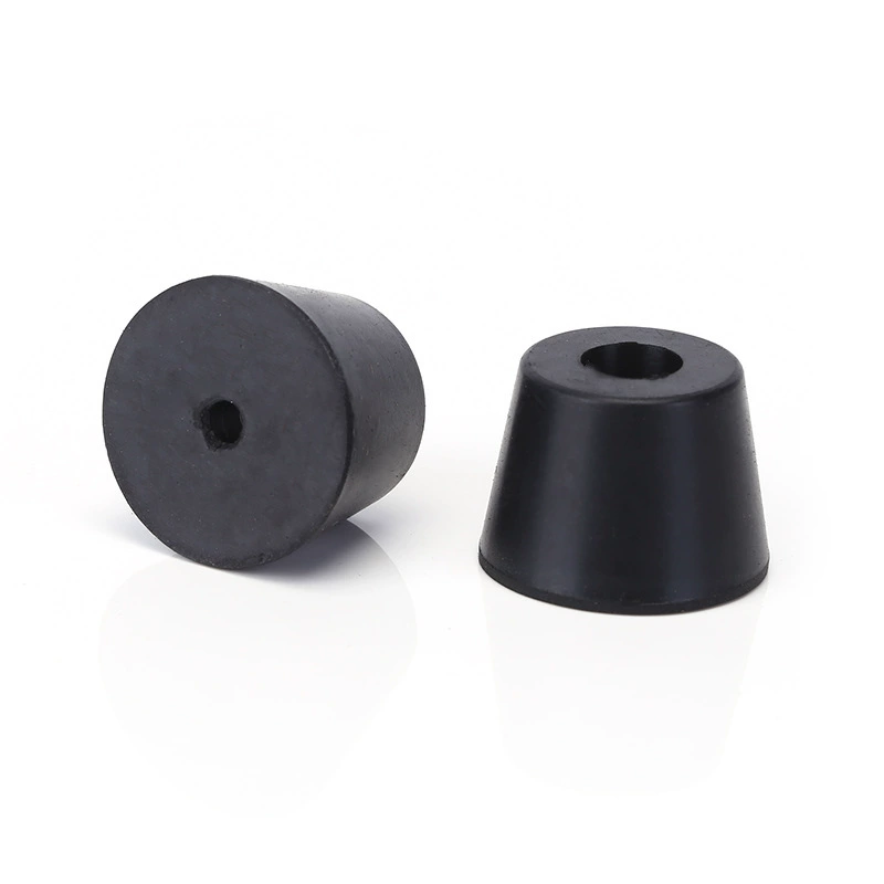Mechanical rubber non-slip shockproof round silicone doormat
