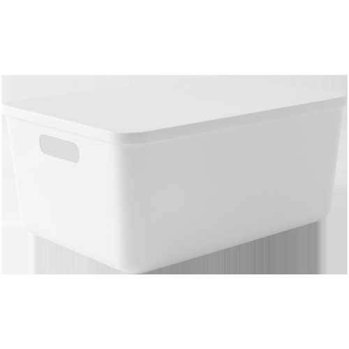 Storage box desktop jewelry cosmetics plastic sundry storage basket with lid box fruit toy seasoning storage box