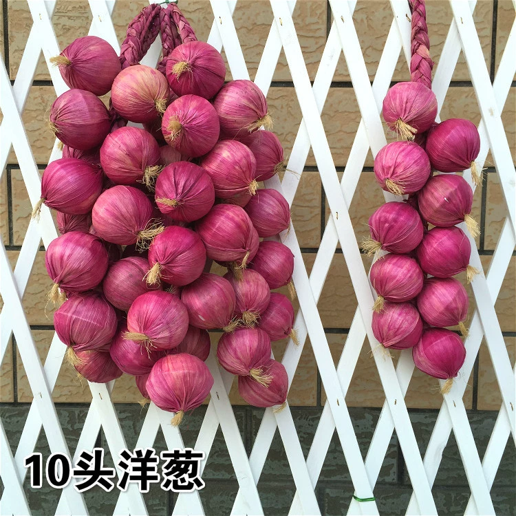 Vegetable model pendant fruit and vegetable window fake vegetable corn chili pepper, garlic decoration farmhouse fake fake