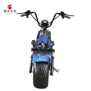 Harley Elektrik Skuter Motosiklet Elektrikli Şəhər Coco Geniş Təkərli Avtomobil