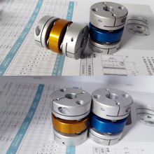 單雙膜片膜片式黃銅水泵螺絲聯軸器雙膜片聯軸器彈簧連接軸剛性