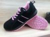 lady fashion Safety shoes protective shoes