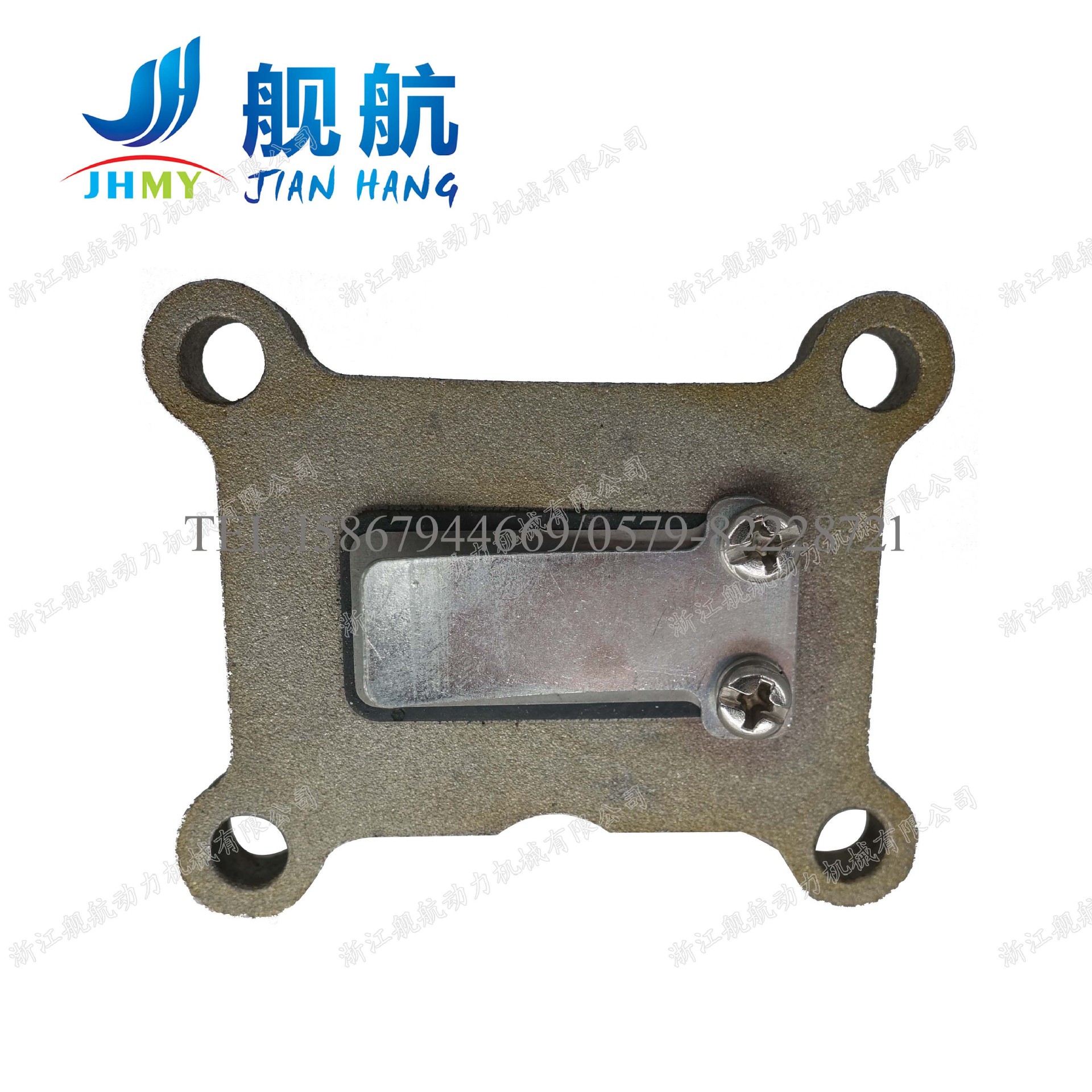 舰航船外机配件二冲程2.5马力进气阀组件