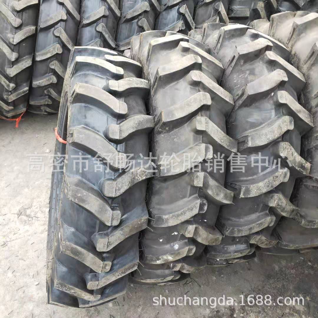 供应 9.5-20 农用拖拉机轮胎  人字花纹 耕种机轮胎