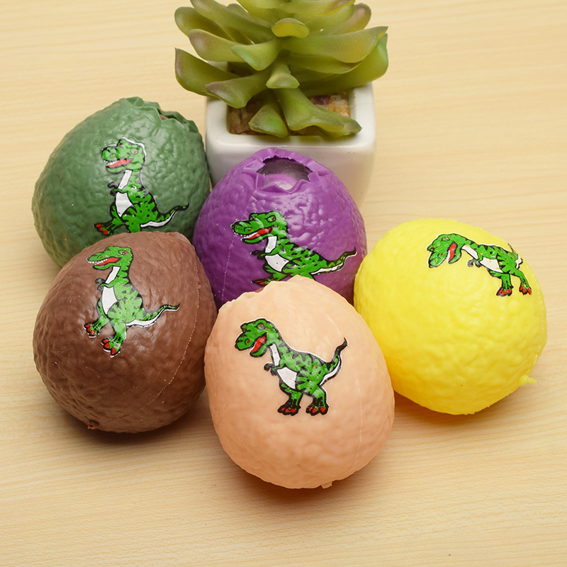 인쇄 된 공룡 알