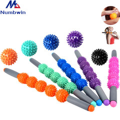 Yoga Five Ball Massage Roller Set Deep Needling Foot Roller Muscle Relaxation Hardness Recovery Training Ball