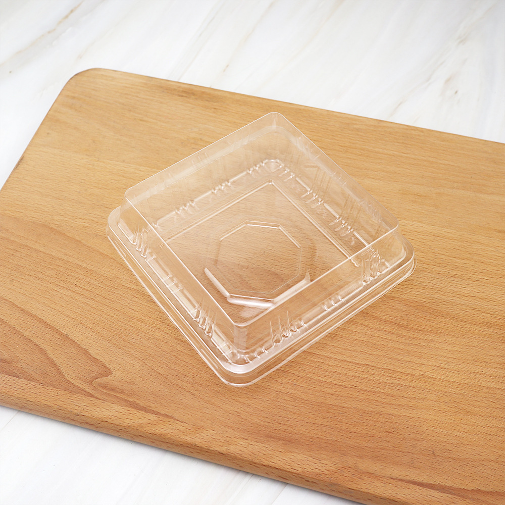 Caja de embalaje de papata puff, Xue Mei Niang, carne de pino de cáscara, pastel de frijoles verdes, caja de embalaje cuadrada, caja de comidas para llevar image 2