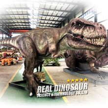 模型制作工厂会动会叫双冠恐龙霸王龙模型生产厂家大型仿真恐龙
