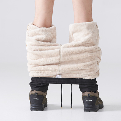 冲锋裤男冬季加绒加厚保暖运动户外登山裤情侣徒步滑雪裤厂家直销|ru