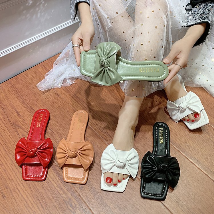 Candy Color Flat-Bottom Slippers Women 2...