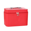 Handheld capacious storage box, storage system, cosmetic bag, South Korea