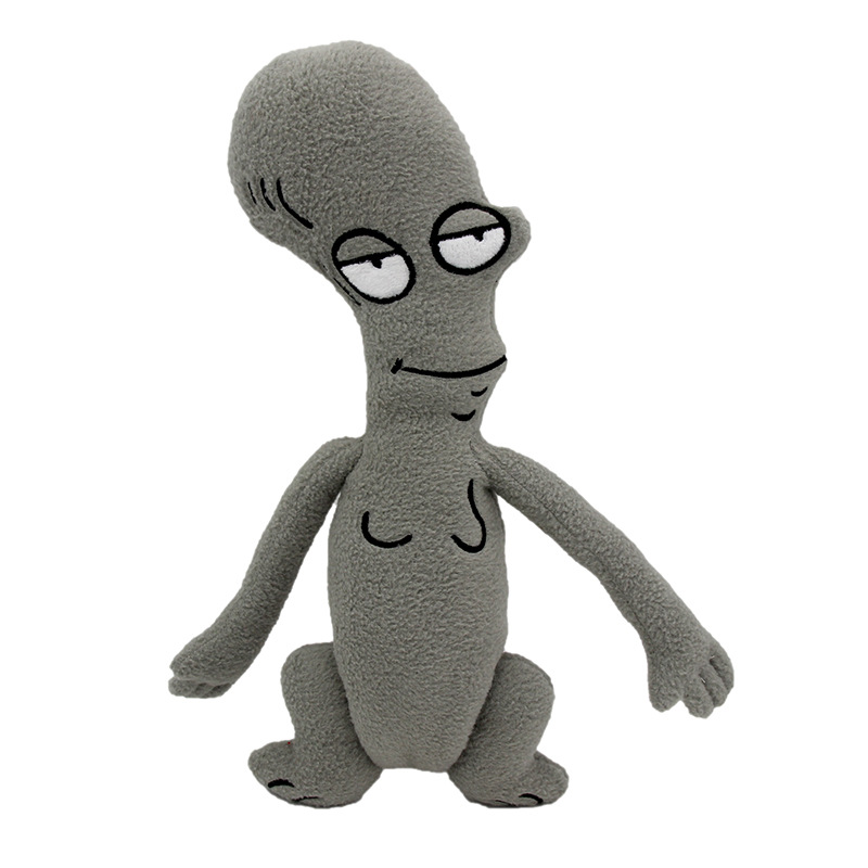 欧美卡通片美国老爹同款公仔外星人玩偶American Dad周边毛绒玩具阿里巴巴