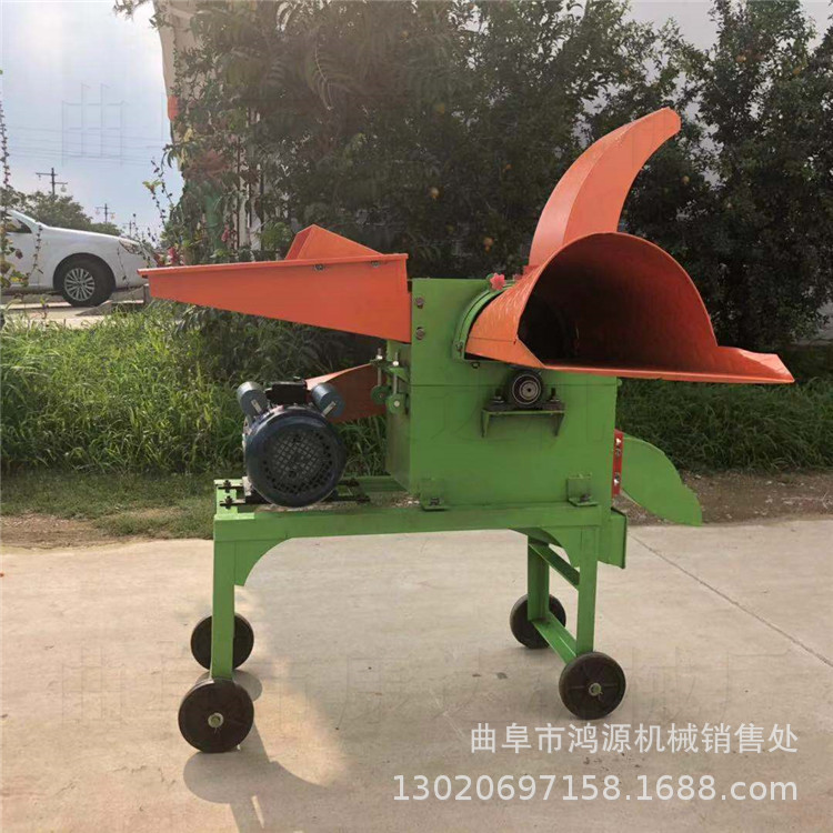 鲜秸秆铡草机厂家 牧草铡草机价格 小型稻草铡草机
