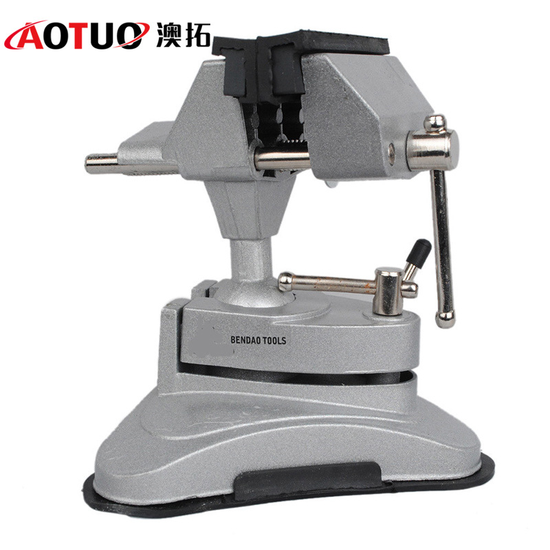Large Quantity,Preferential Suction Cup Type Aluminum Alloy Table Vise,Household Table Vise,Universal Vise