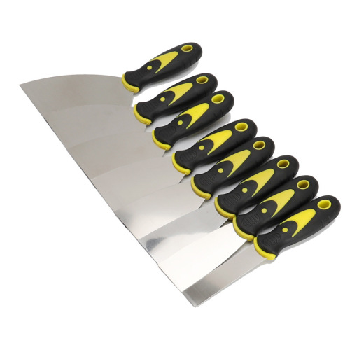 Stainless steel two-color putty knife spatula cleaning putty knife batch knife trowel scraper manufacturer wholesale