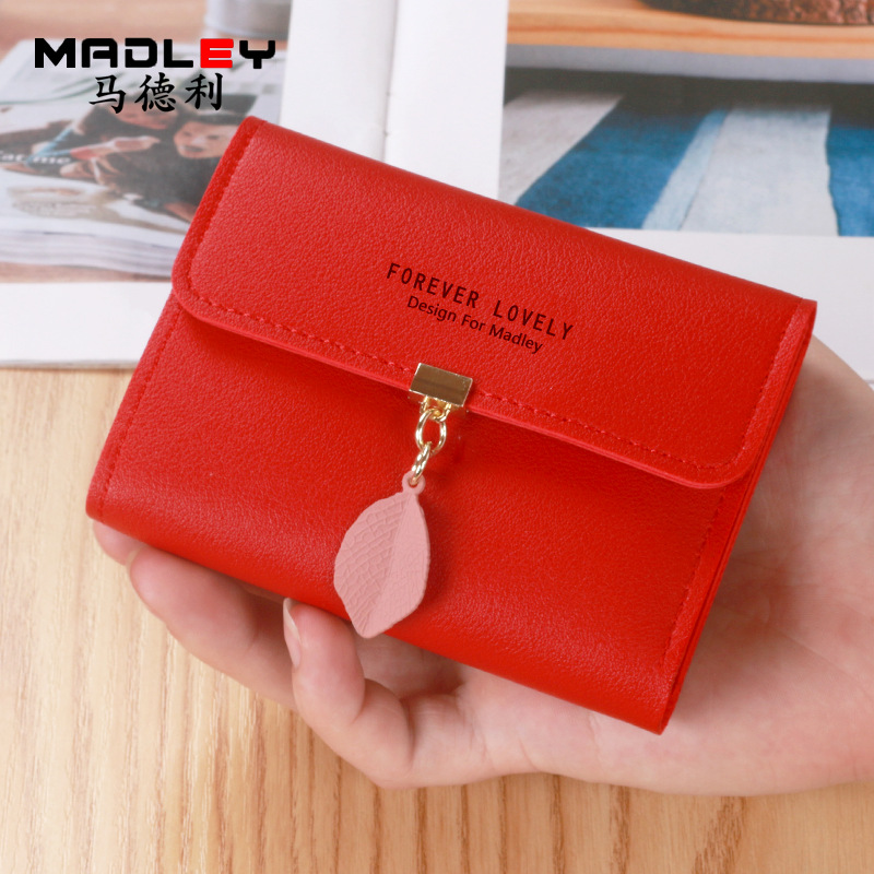 New Korean Version Simple Small Wallet 30% Change Position Wallet Zero Wallet Cross Border Short Women's Wallet