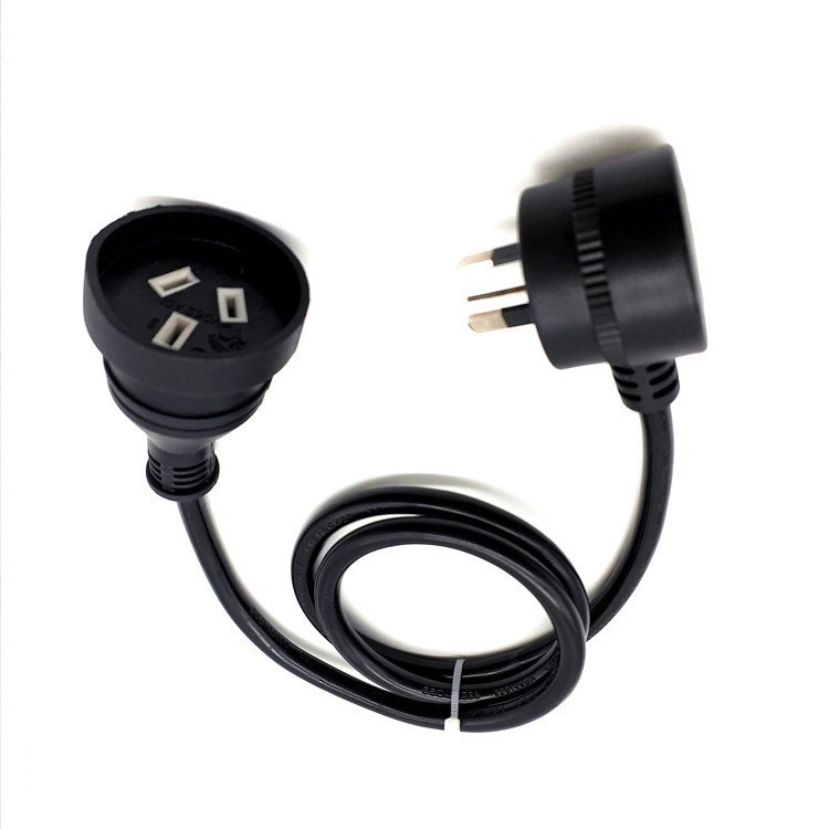 供应澳标插头电源线,澳大利亚插头电源线  SAA电源线0.75平方