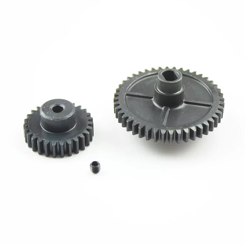 Weili 144001 RC1-16 Радиоуправляемая машина металлические запчасти размер gear металлический набор мотор зубья