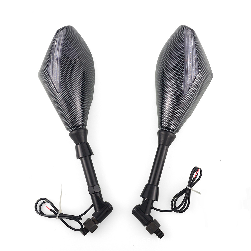 Pair-Motorcycle-Black-LED-Turn