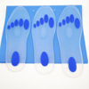 Pure silica gel Insole GEL soft motion shock absorption massage non-slip Foot wear thickening adult Insole