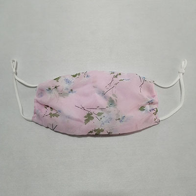 Gasa máscara transpirable protección solar protección UV a prueba de polvo cómoda dama suave floral lavable fácil respirar