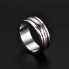 Ring, accessory stainless steel, 2020, 8mm