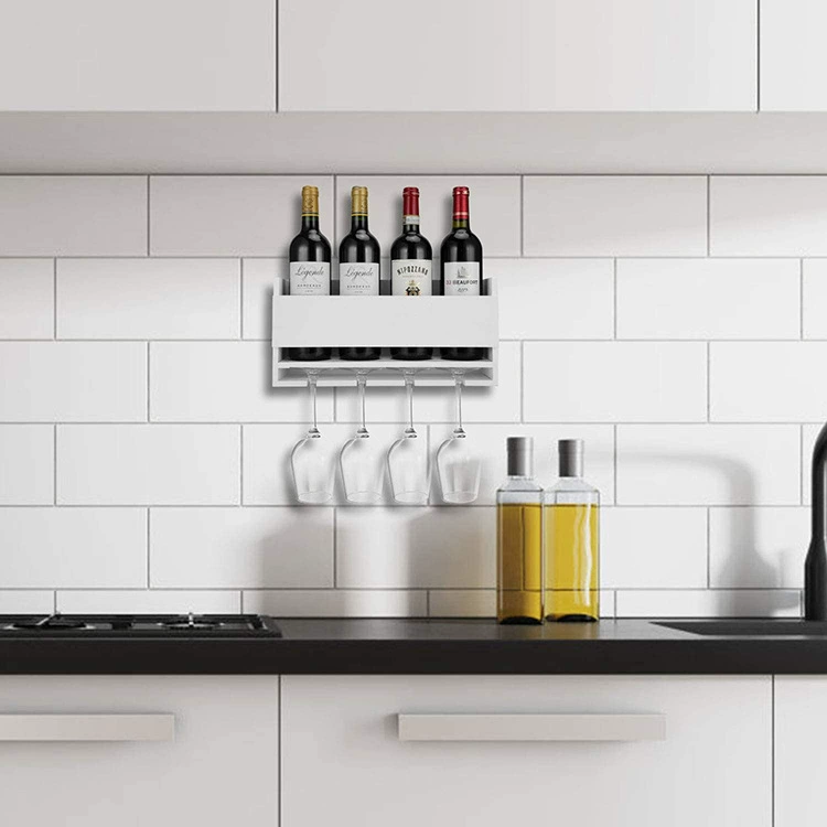 Настенный стеллаж из цельного дерева в европейском стиле Винный Стеллаж винный стеллаж для хранения Настенный стеллаж для винных чашек