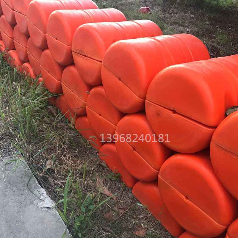 厂家供应聚乙烯材质浮桶水上塑料拦污浮排浮桶塑料浮子浮漂