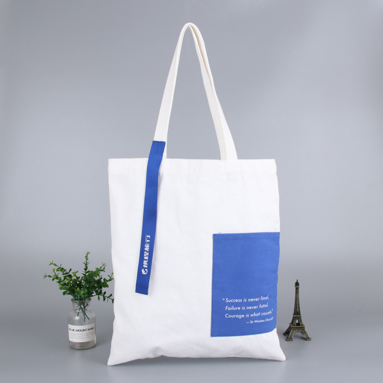 创意时尚帆布袋 手提服装广告购物袋 彩印全棉棉布袋子可设计logo