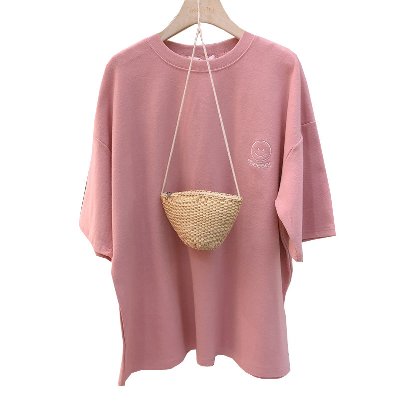fashionable summer brand T-shirt for leisure for students