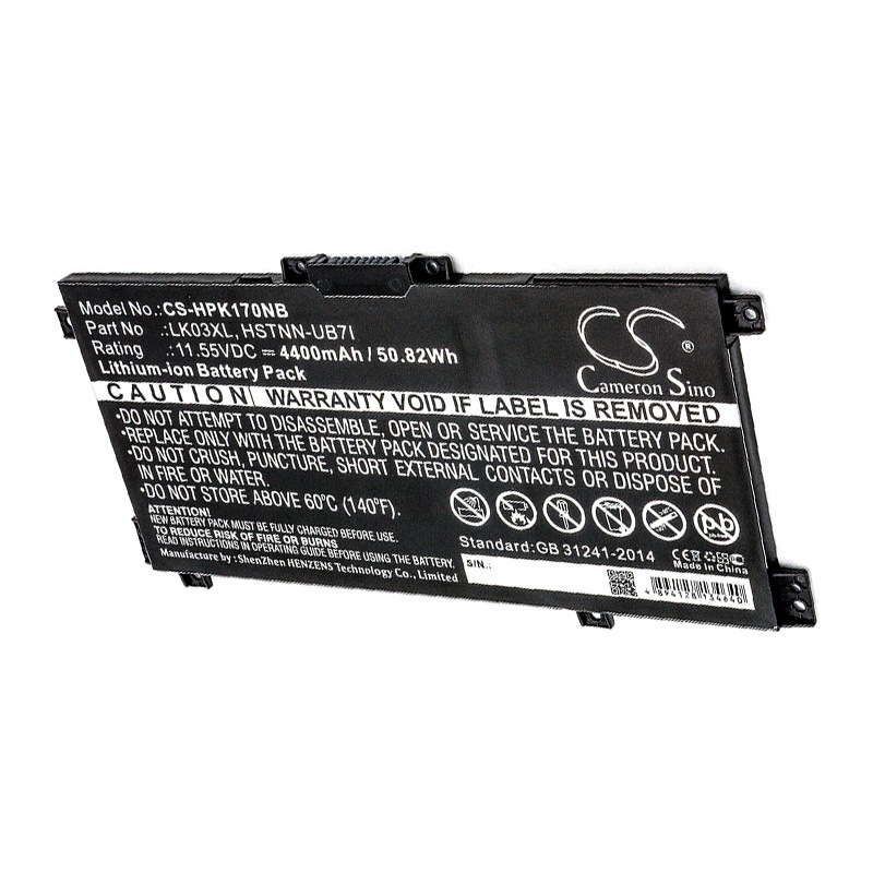 厂家直供CS适用惠普 Envy 17m LK03XL/HSTNN-UB7I笔记本电池