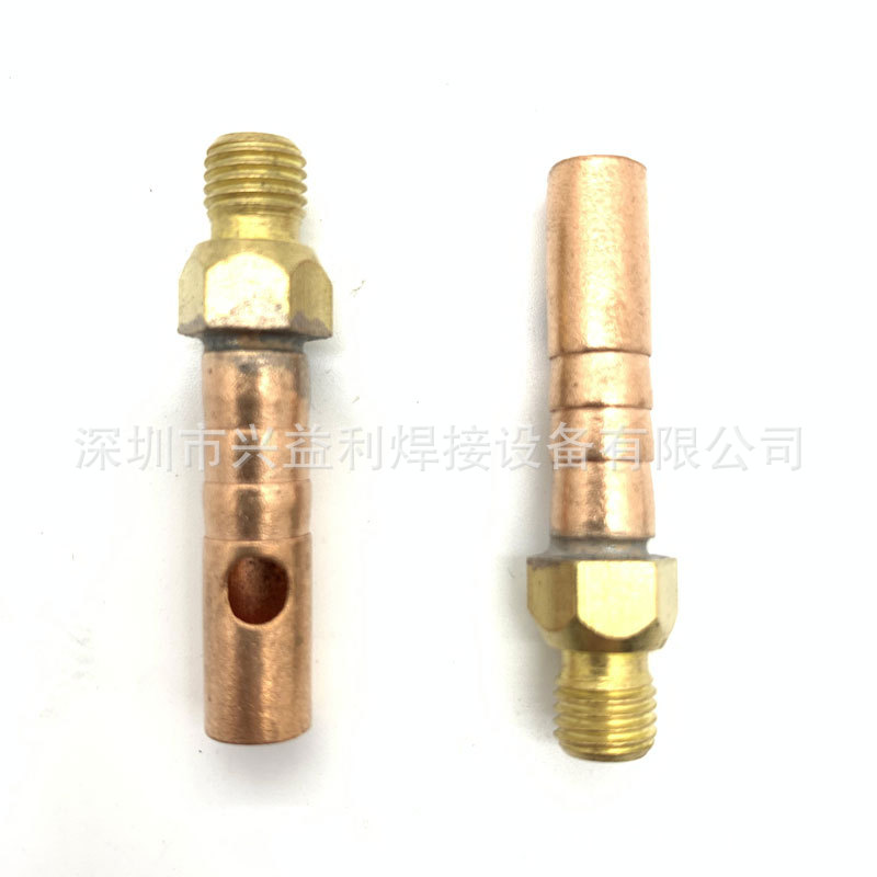 WP-18焊枪上端接头 QQ150A一体下端接头 焊枪维修小零件卡扣 配件