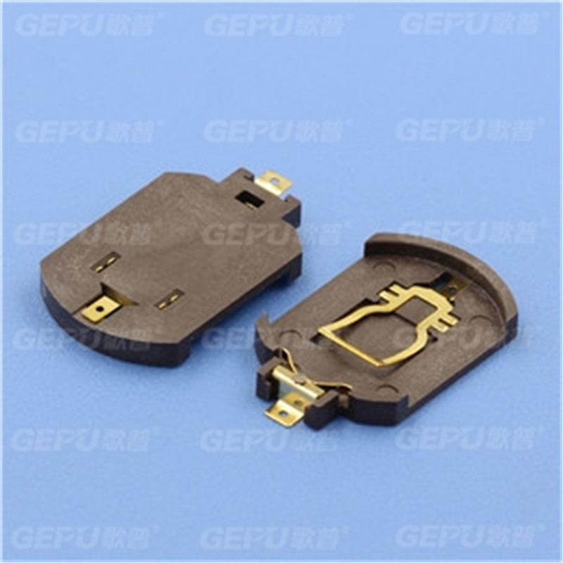 台湾歌普GP07- CR2016-01 电池座  SMT 纽扣电池座 工厂直销